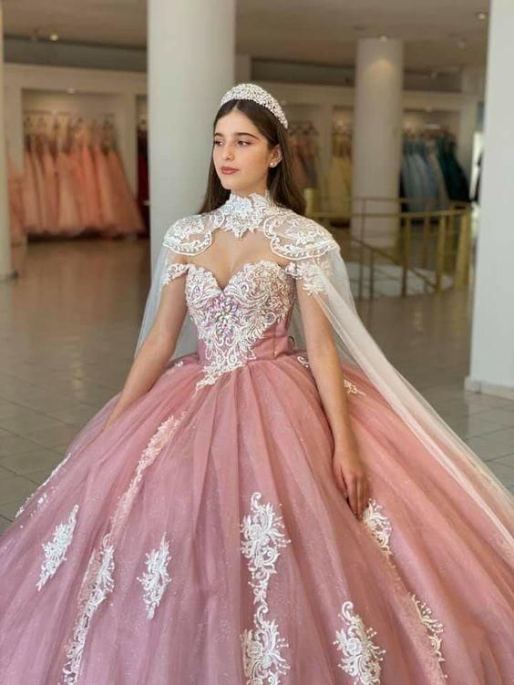 Ball gown long prom dress A-Line evening dress - FashionDia