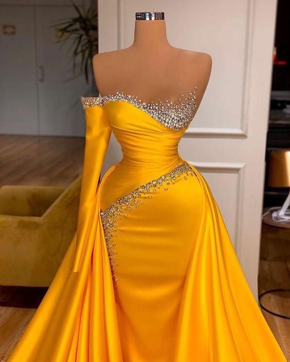 A-Line Long Prom Dresses Girls Dresses Party Dress Formal Dress Evening Dresses - FashionDia