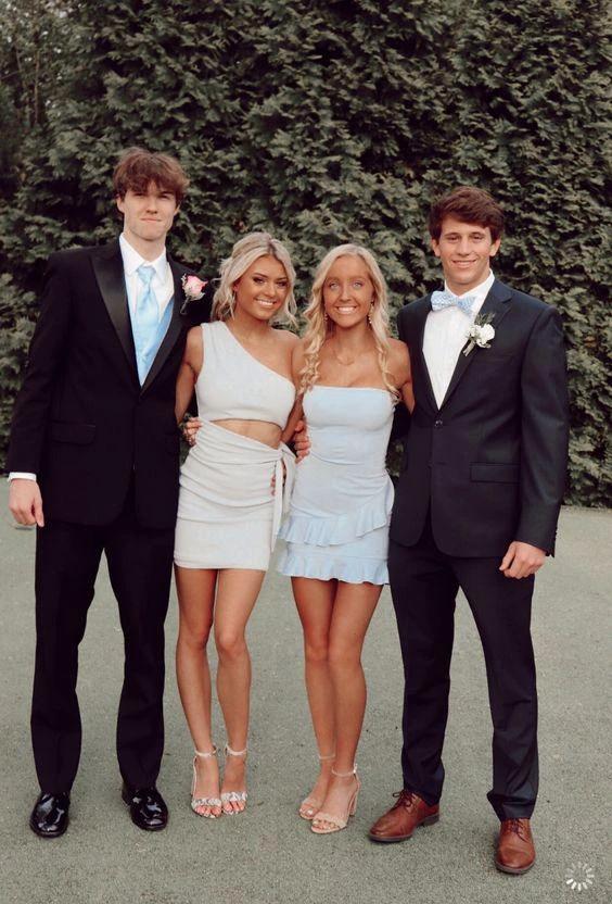 Cute Homecoming Dress Back To School Party Gown (ZD12517)