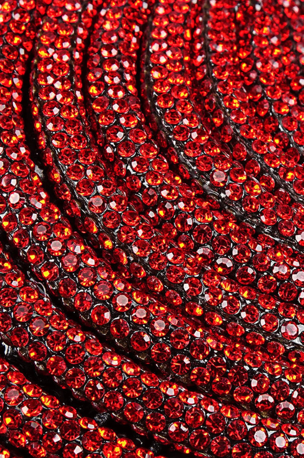 Red Crystal Stylish Heart Dress