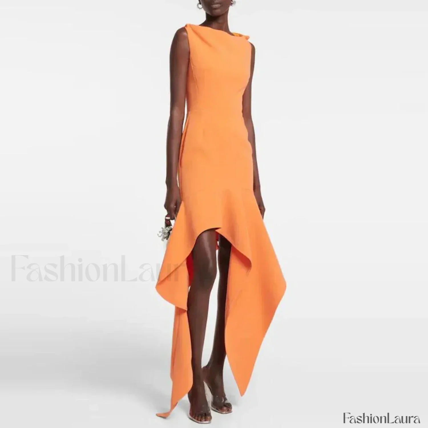 Ripples Ruffle Patchwork Maxi Dress