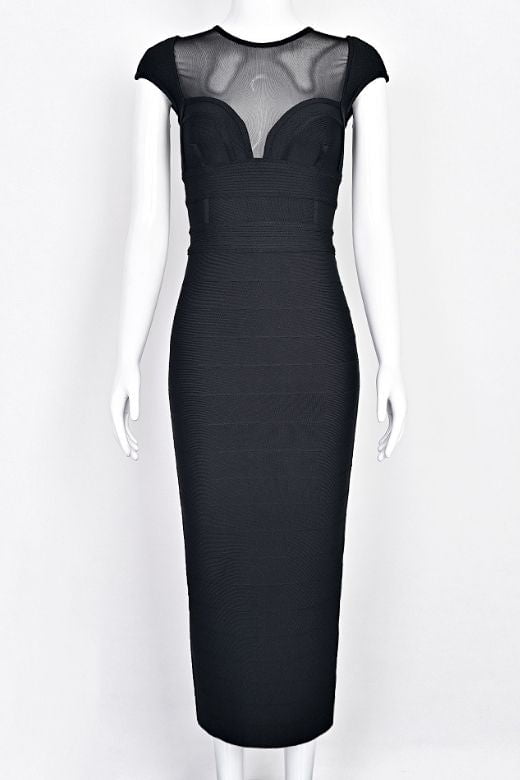 Rory Bandage Maxi Dress - Classic Black