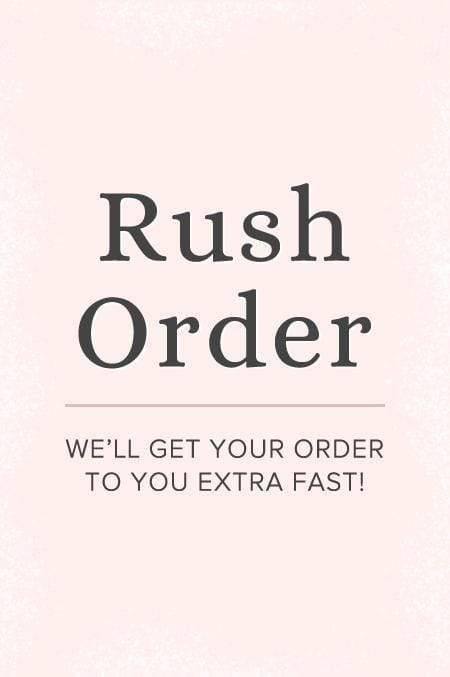 Rush Order Fee