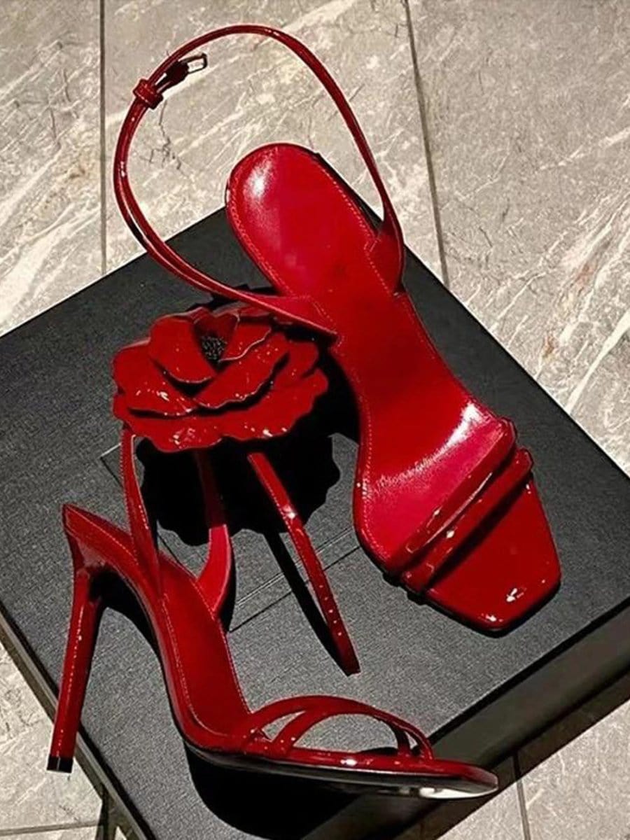Sage Ankle Strap Stiletto Heel