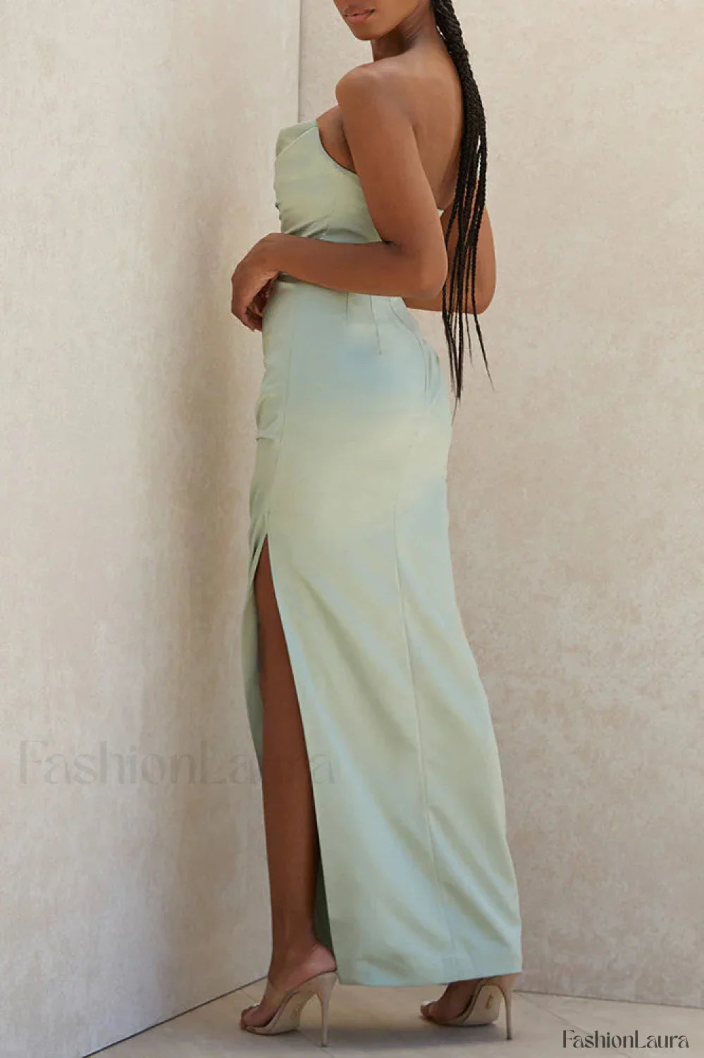 Satin Tube Top Dress with Relaxed Everyday Styling Boutique Fashion Style
