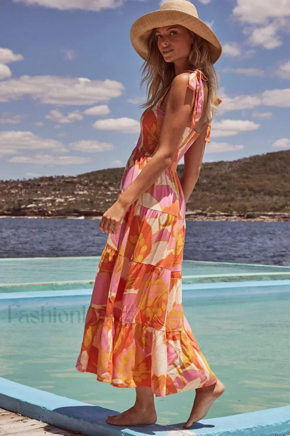 Savannah Smocked Stylish Maxi Dress