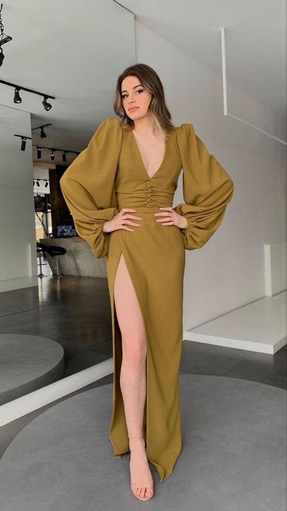 Elegant dress prom dress wedding reception dress - FashionDia