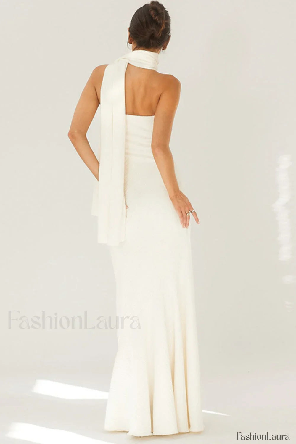 Sexy Strapless Mermaid Dress with Relaxed Fit and Seasonal Wardrobe Essential