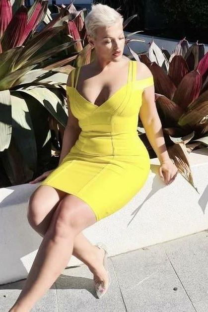 Sia Bandage Dress - Classic Black