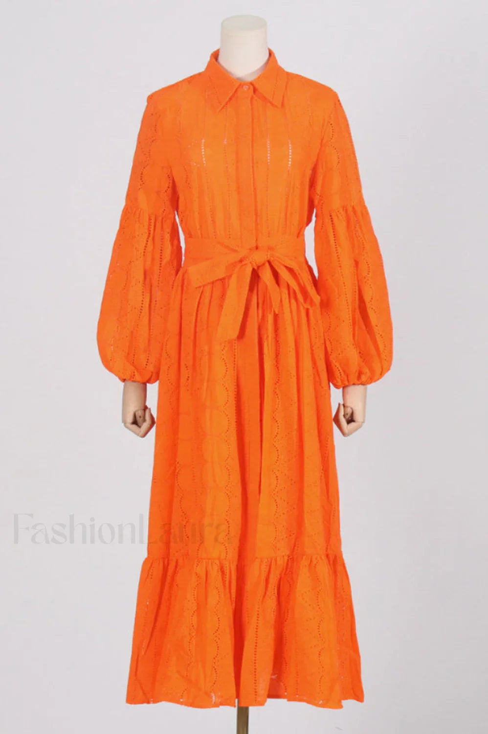 Sienna Tiered Broderie Charming Anglaise Midi Dress