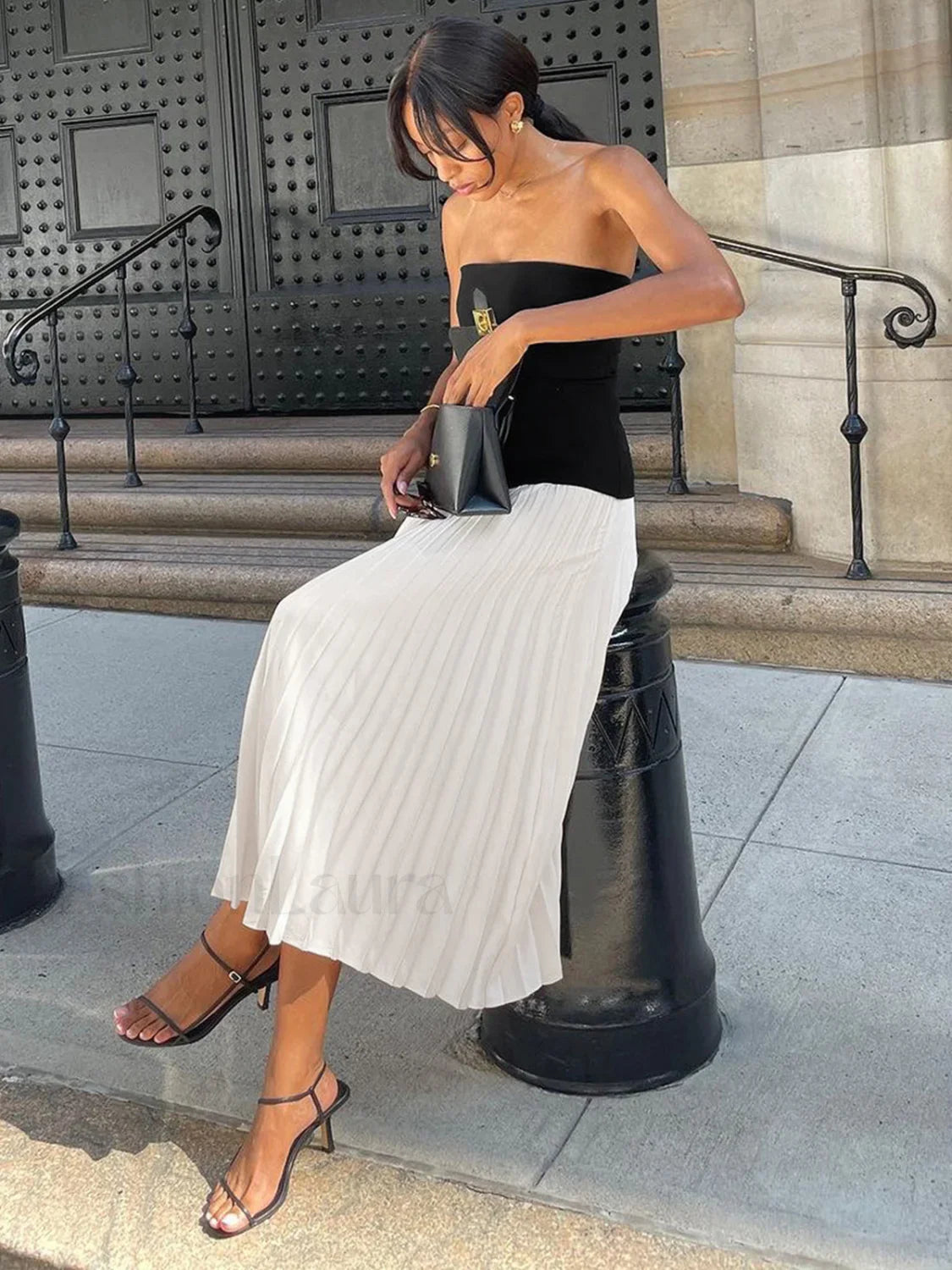 Cpcomense250803 152 Dress with Modern Everyday Styling Boutique Fashion Style