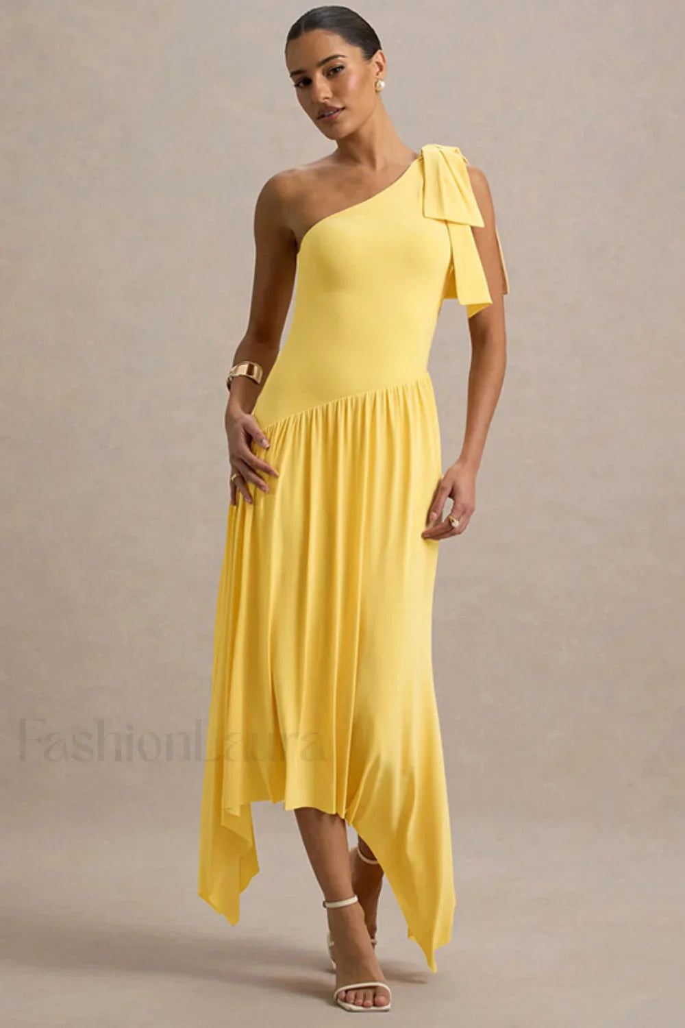 Solid Sleeveless One Vintage Inspired Dress for Boutique Fashion Look