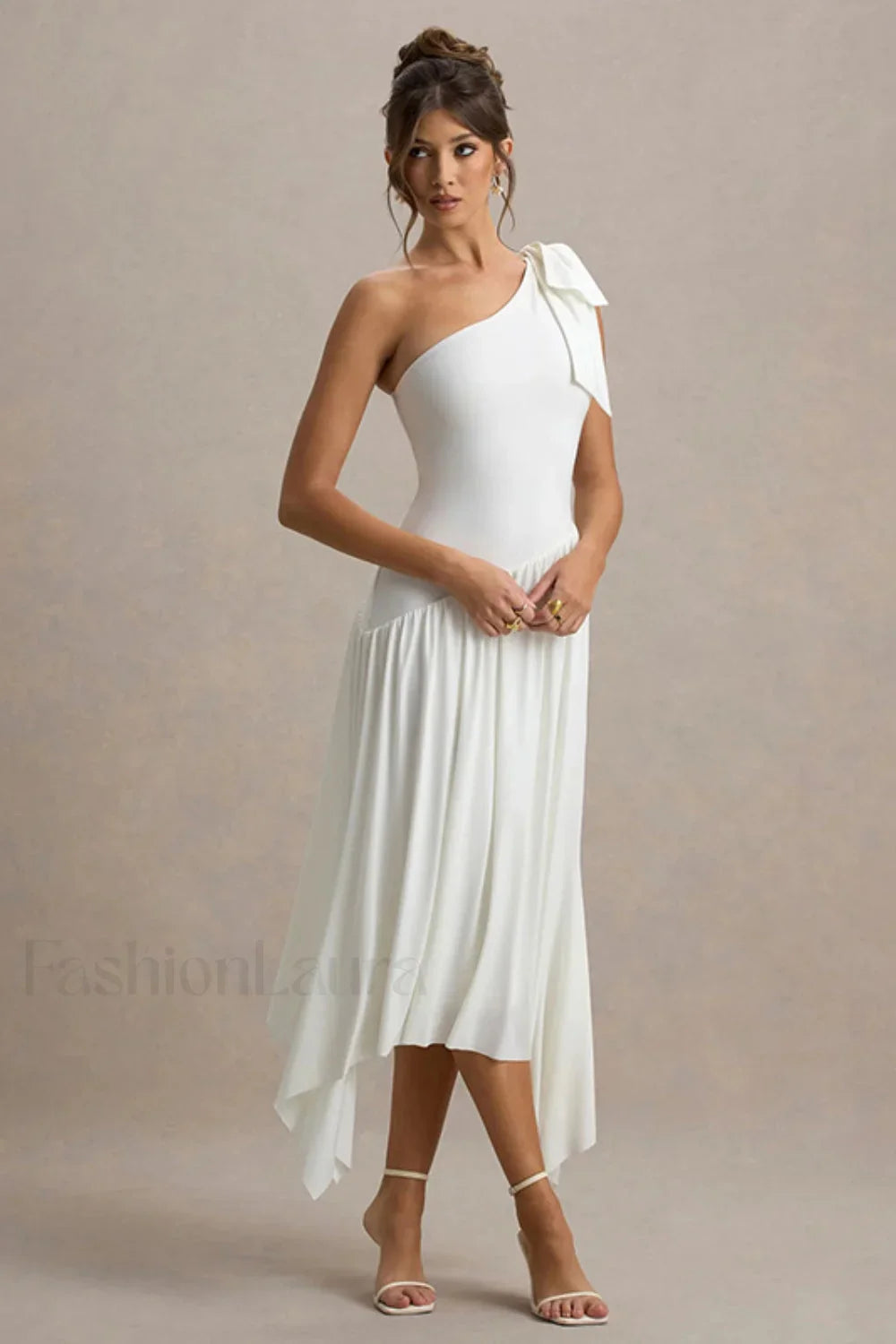 Solid Sleeveless One Vintage Inspired Dress for Boutique Fashion Look