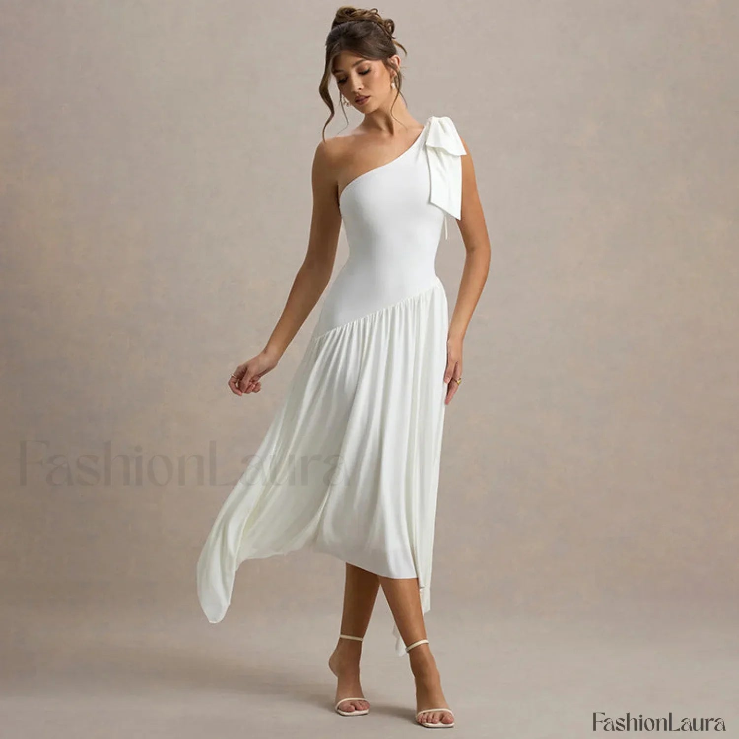 Solid Sleeveless One Vintage Inspired Dress for Boutique Fashion Look