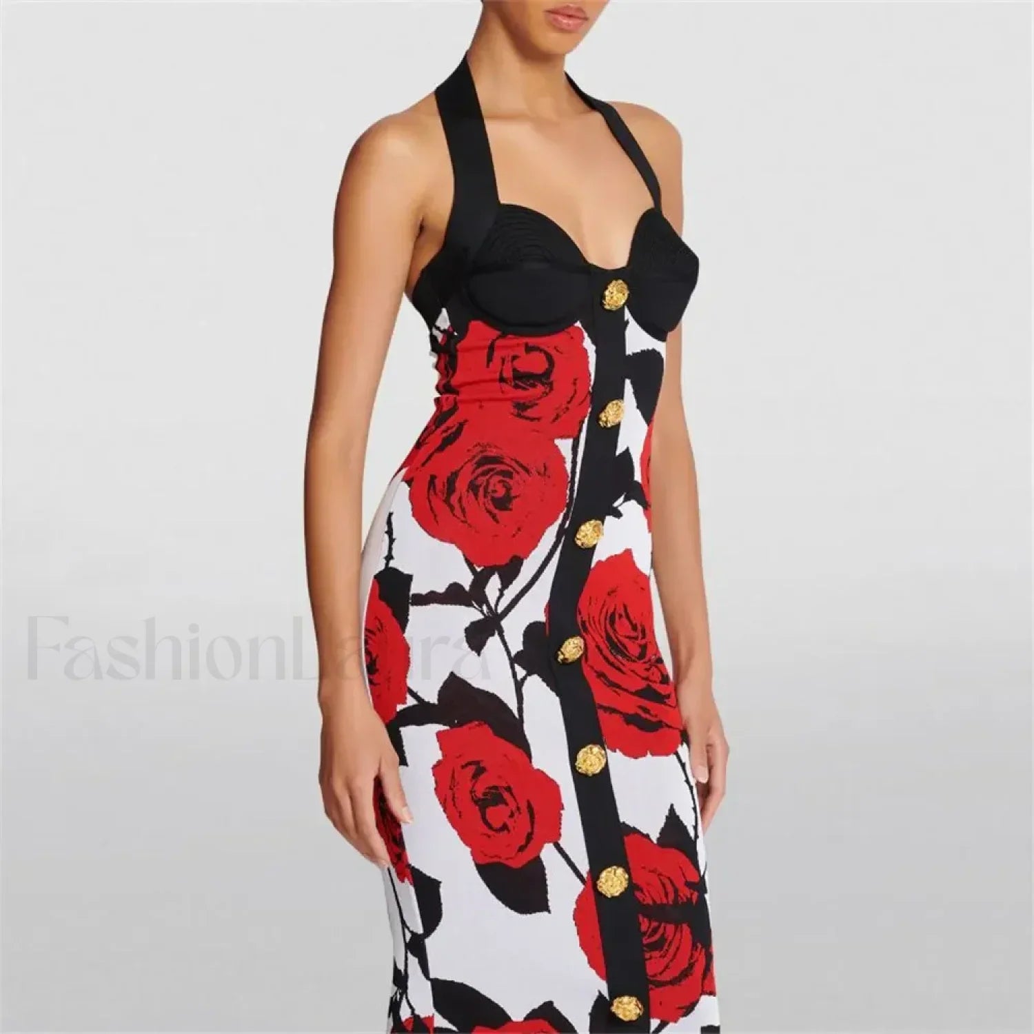 Spliced Zipper Neck Modern Dress for Boutique Fashion Look