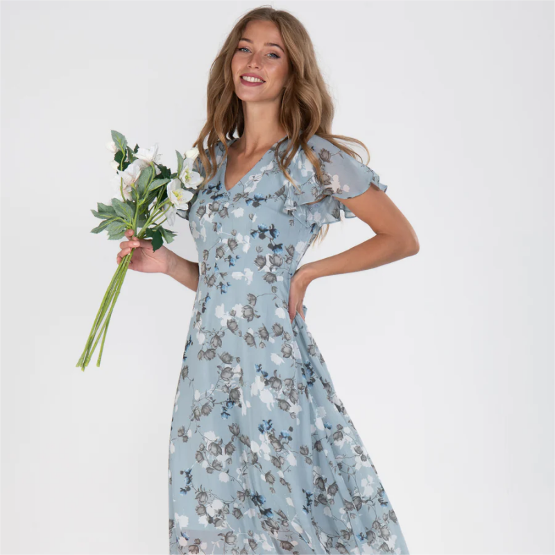 Agustina Trendy and Elegant Summer Dress for Women Trendy Daily Look