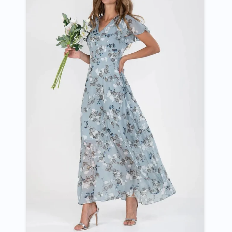 Verónica Statement Stylish Summer Dress Occasion Edit