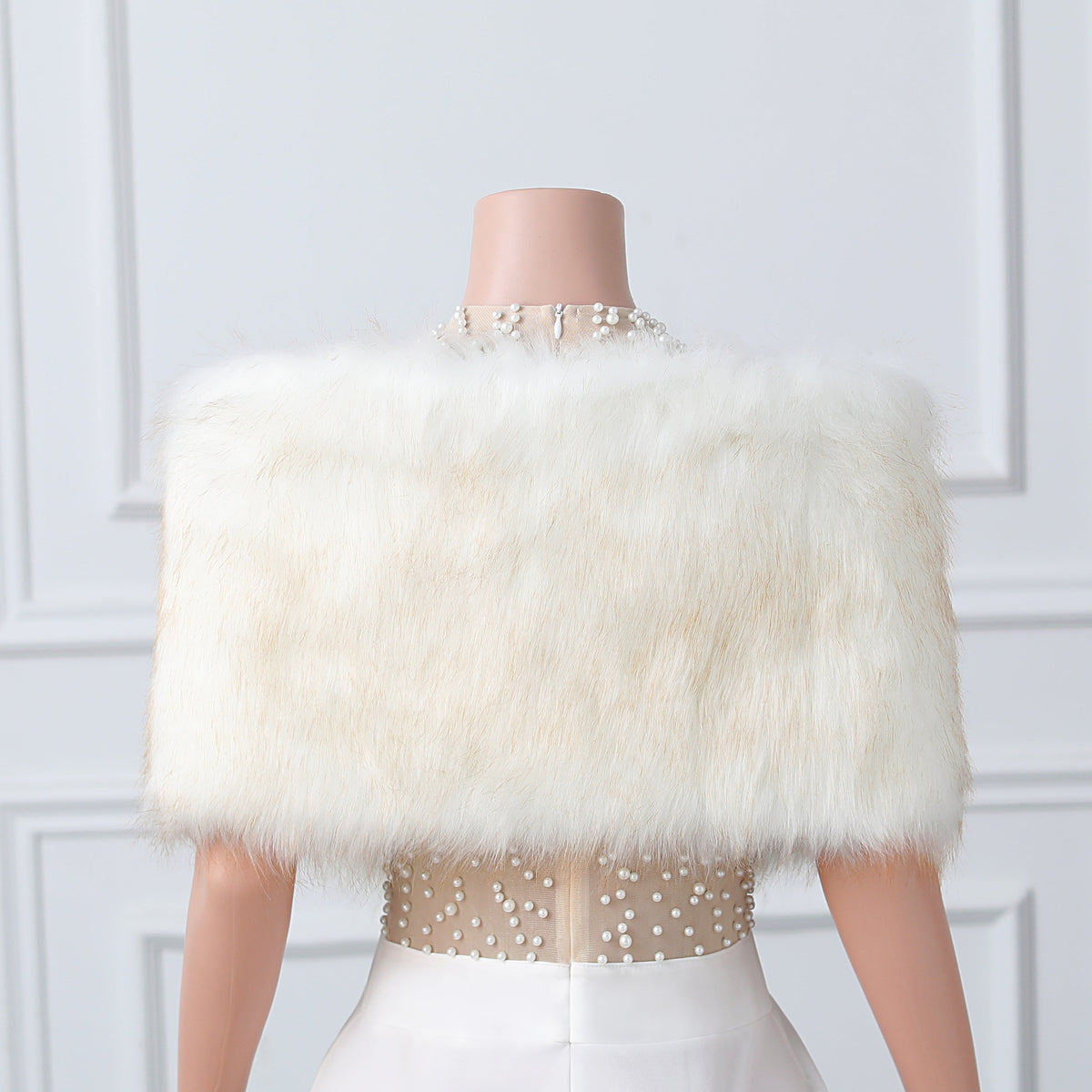 V-neck Rectangular scarf shawl Winter Wedding Wraps