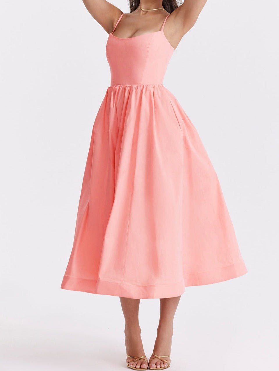 María José Elegant Sleeveless Dress for Women Date Night Outfit