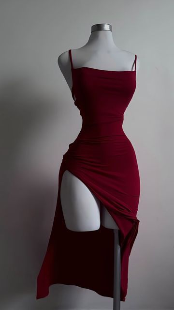 Burgundy Short Prom Dresses Short Birthday Outfits - FashionDia