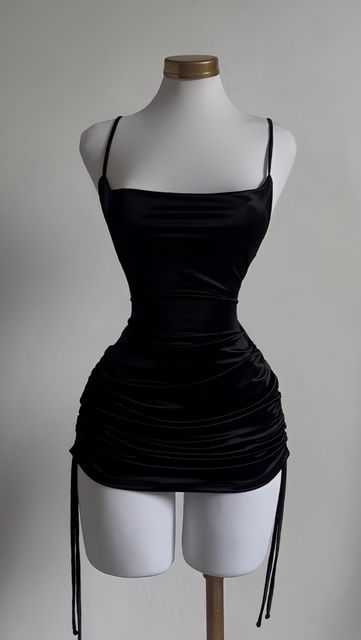 Black Short Prom Dress Sexy Evening Dress - FashionDia