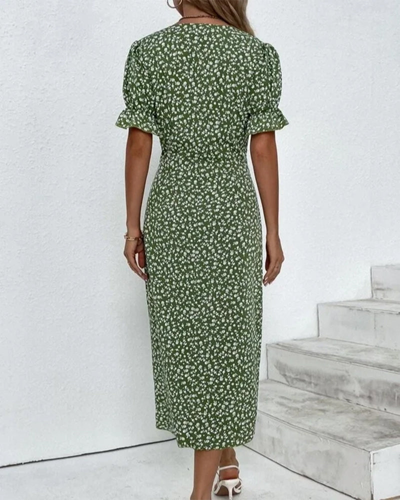 Yara Boutique Fine Dress with Buttons Collection