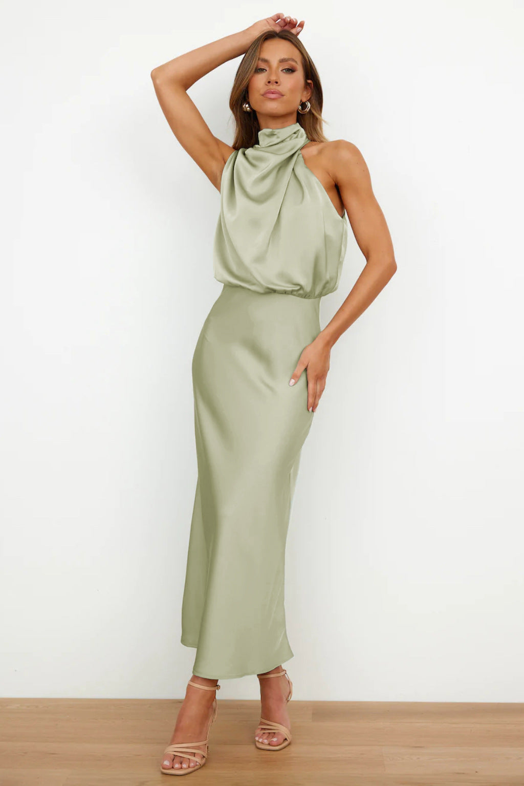 Tiffany Elegant Satin Dress