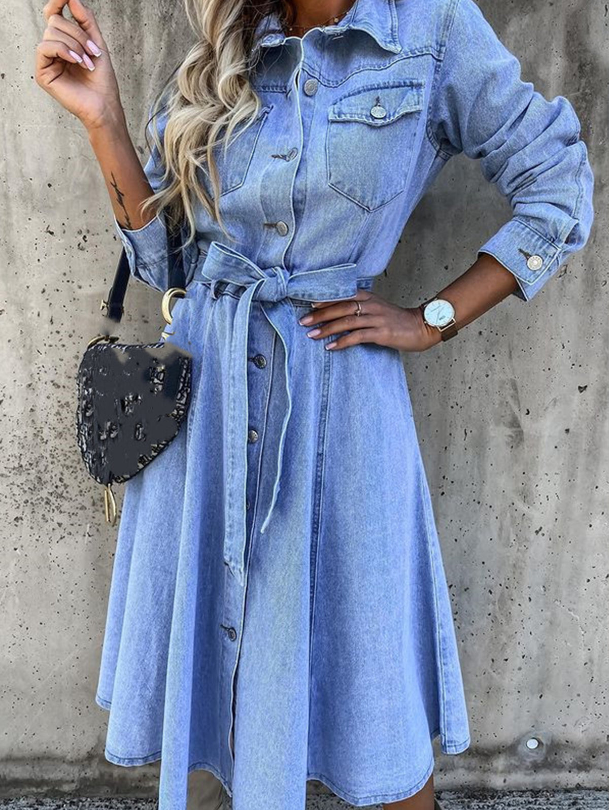 A Vintage Style Dress with Delicate Timeless Details