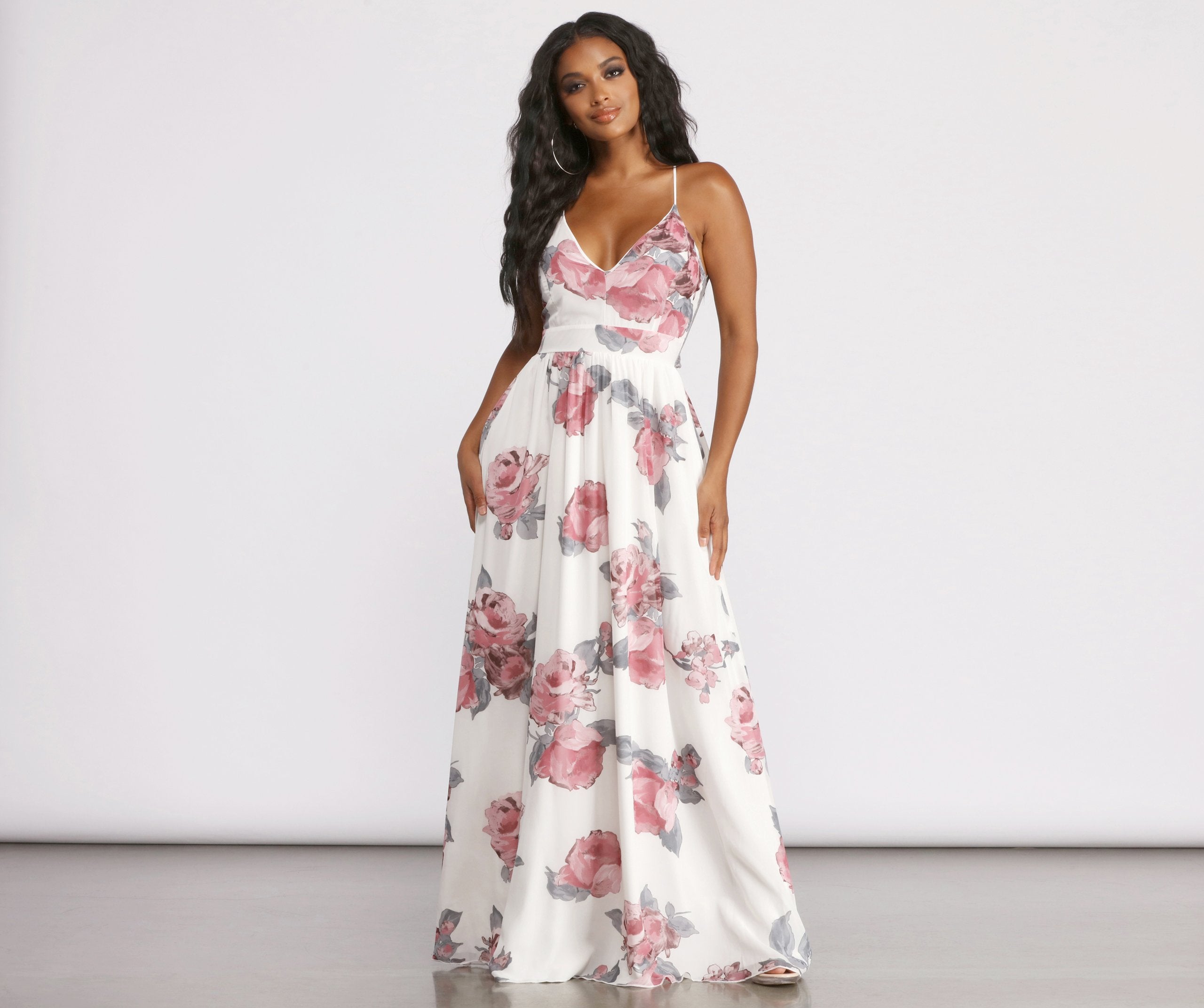 Bloom With Beauty Maxi Dress - Fashionpara