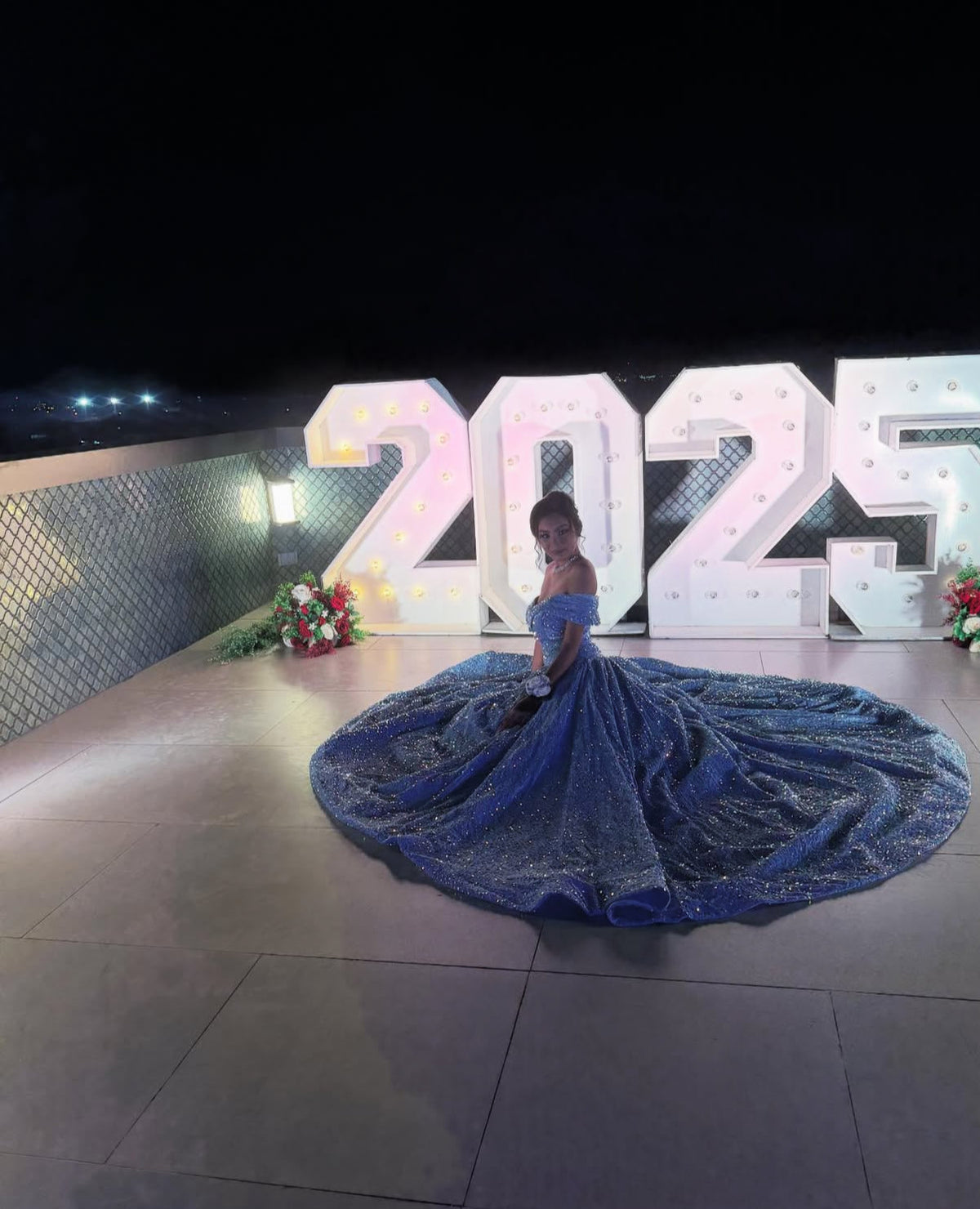 Off Shoulder Lavender Birthday Dress Sequin Sparkling Prom Dress J7888