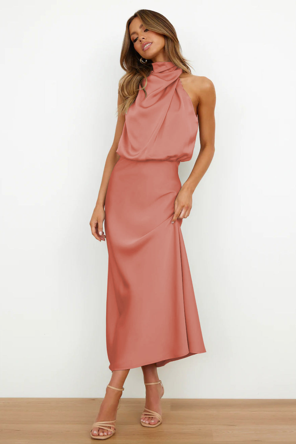 Tiffany Elegant Satin Dress