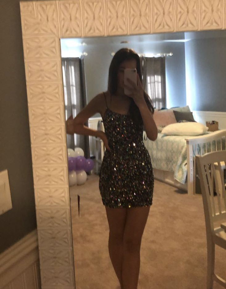 Sexy Sequin Shiny Homecoming Dress Short Party Dress    fg7724