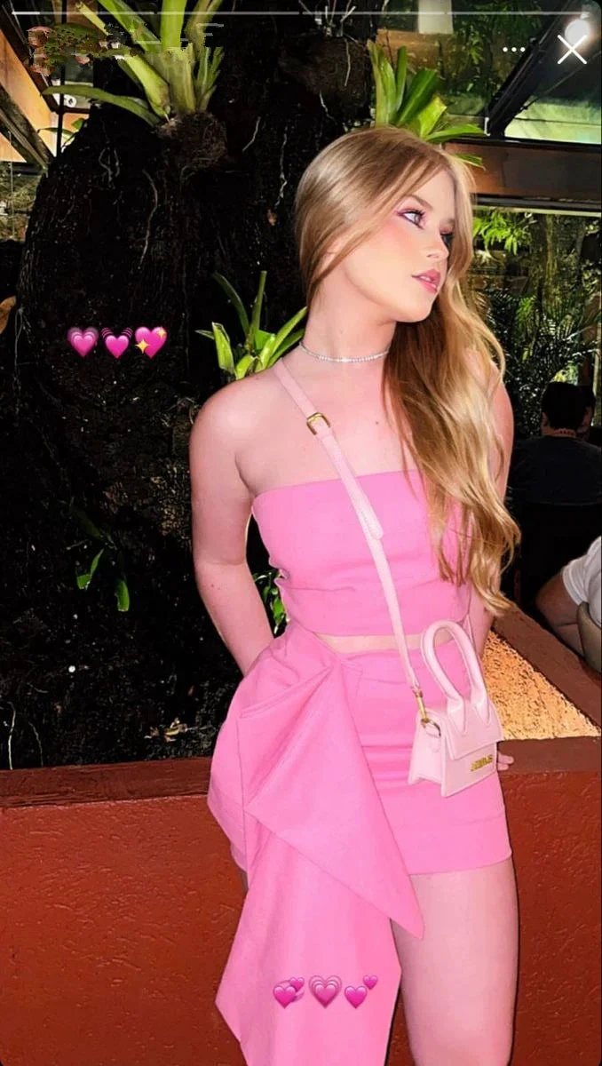 Cute Pink Short Homecoming Dress Pink Party Dress Y2557 by simplepromdress