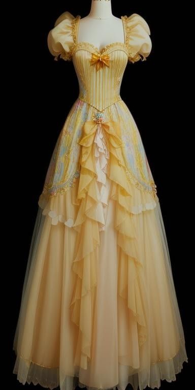 A-Line Short Sleeves Long Prom Dress, Evening Formal Dress - FashionDia