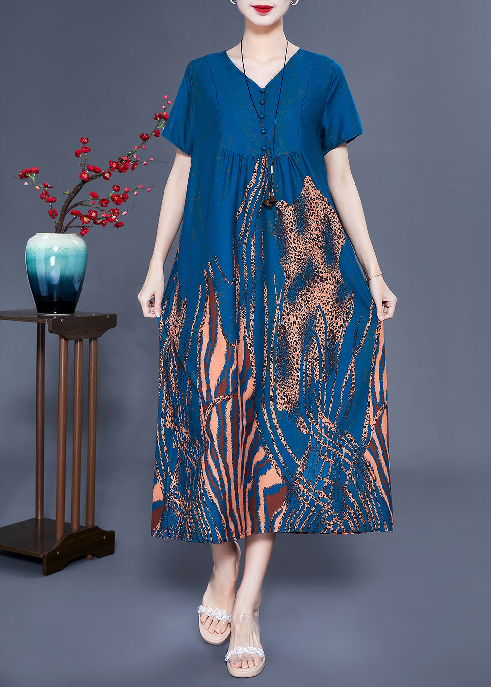 A Vintage Style Dress with Delicate Timeless Details