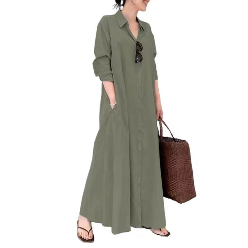 Lucia Premium Women's Long Sleeved Polo Dress Chic Silhouette Collection