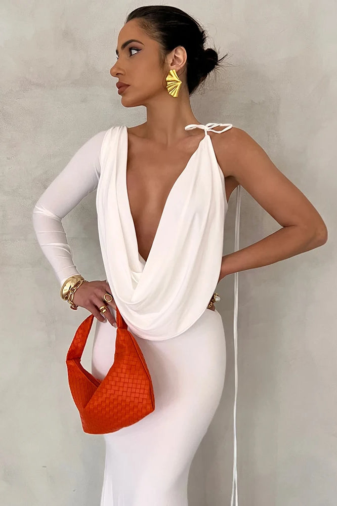 Dulzura One Shoulder Maxi Dress