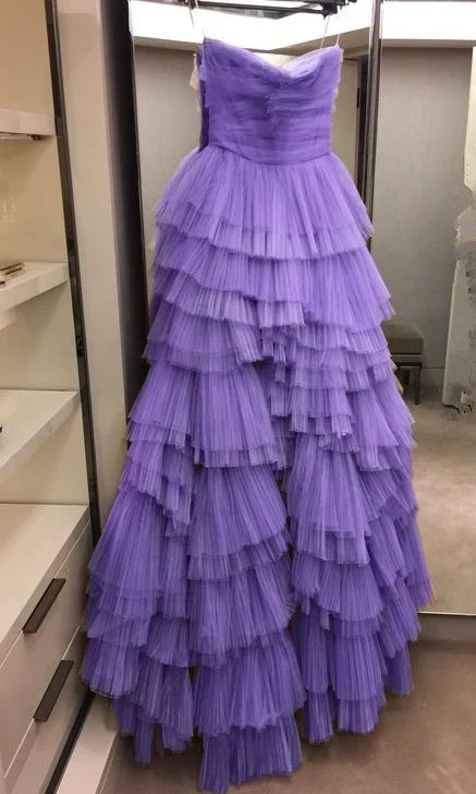 Multiple layers tulle Prom Dresses Long Party Dress Formal Dress