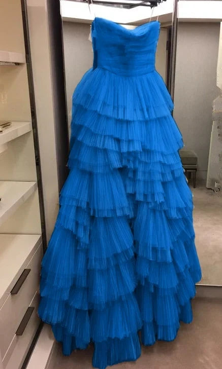Multiple layers tulle Prom Dresses Long Party Dress Formal Dress
