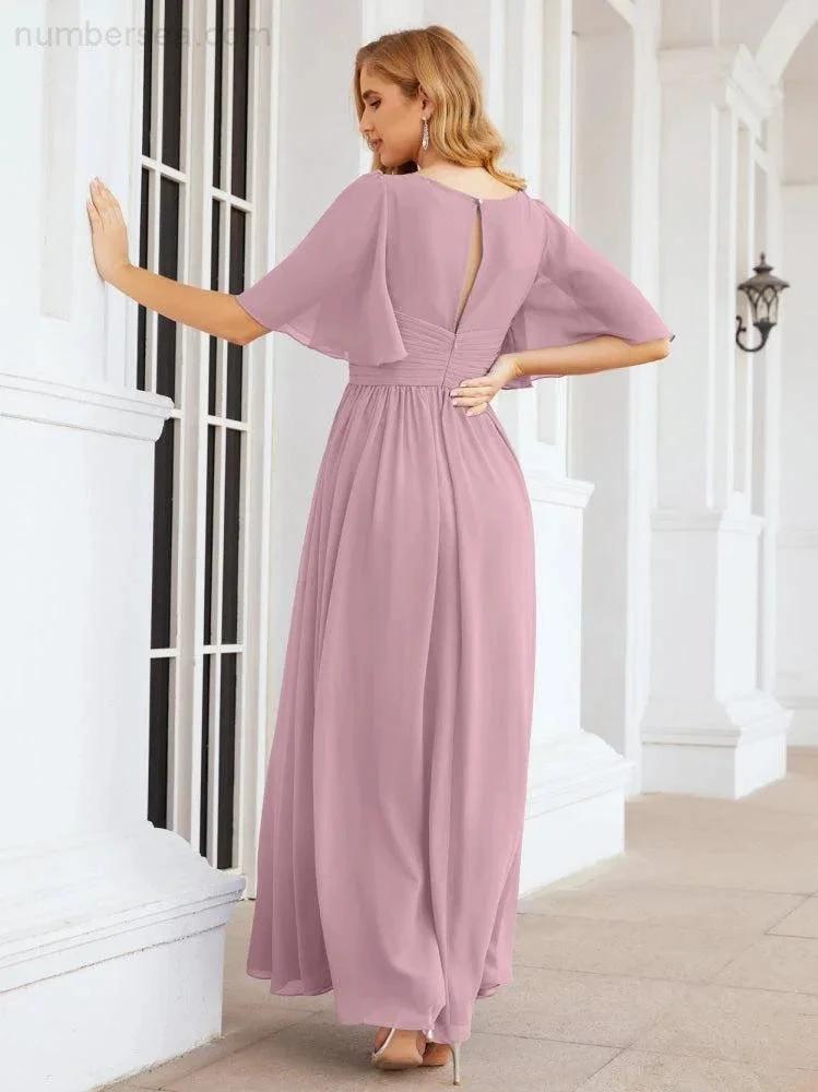 ZapDress Bridesmaid Dresses for Women Wedding Long Party Prom Dress  28068 (ZD16988)