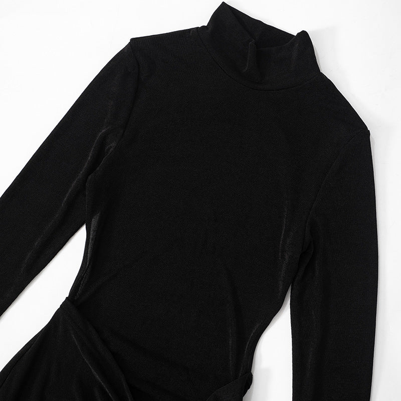 Doren Night Mini Dress Black