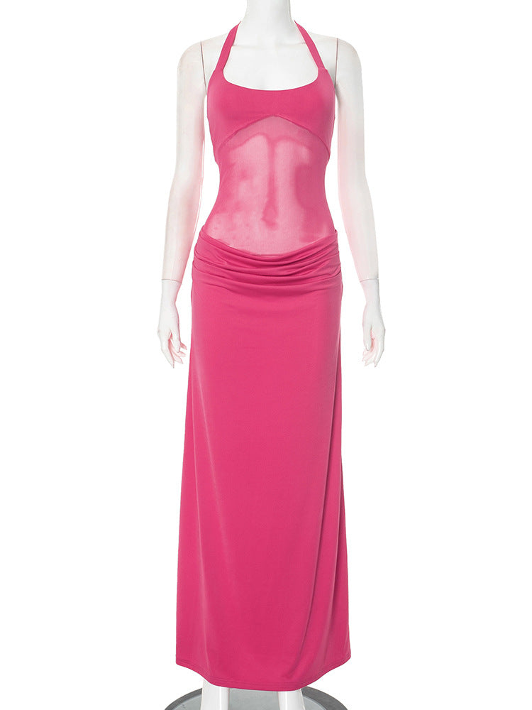 Elizabeth Maxi Dress Rose Red