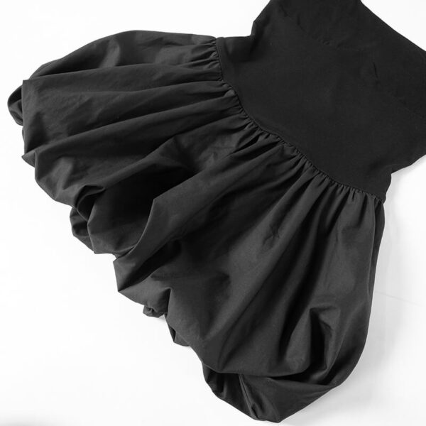 Drama in Town Mini Dress Black