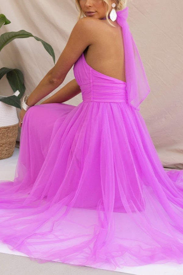Maricela Effortless Dress with a Long Skirt Boutique Collection