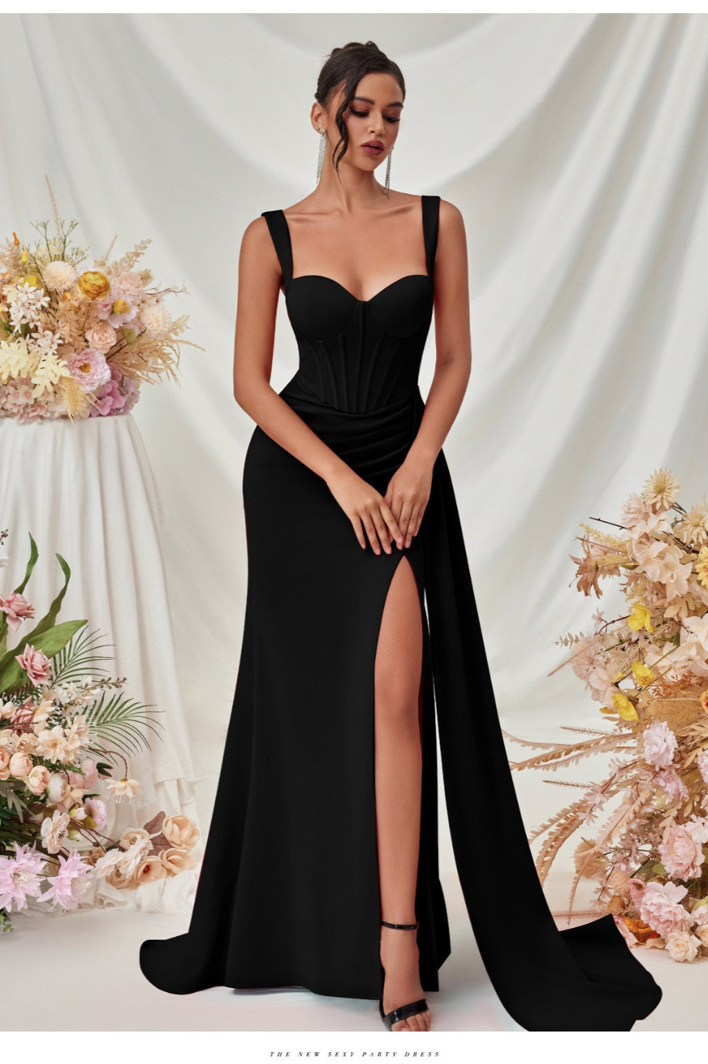 Modern Sexy Bodycon Slit Dress for Modern Fashion Wear Boutique Fashion Style
