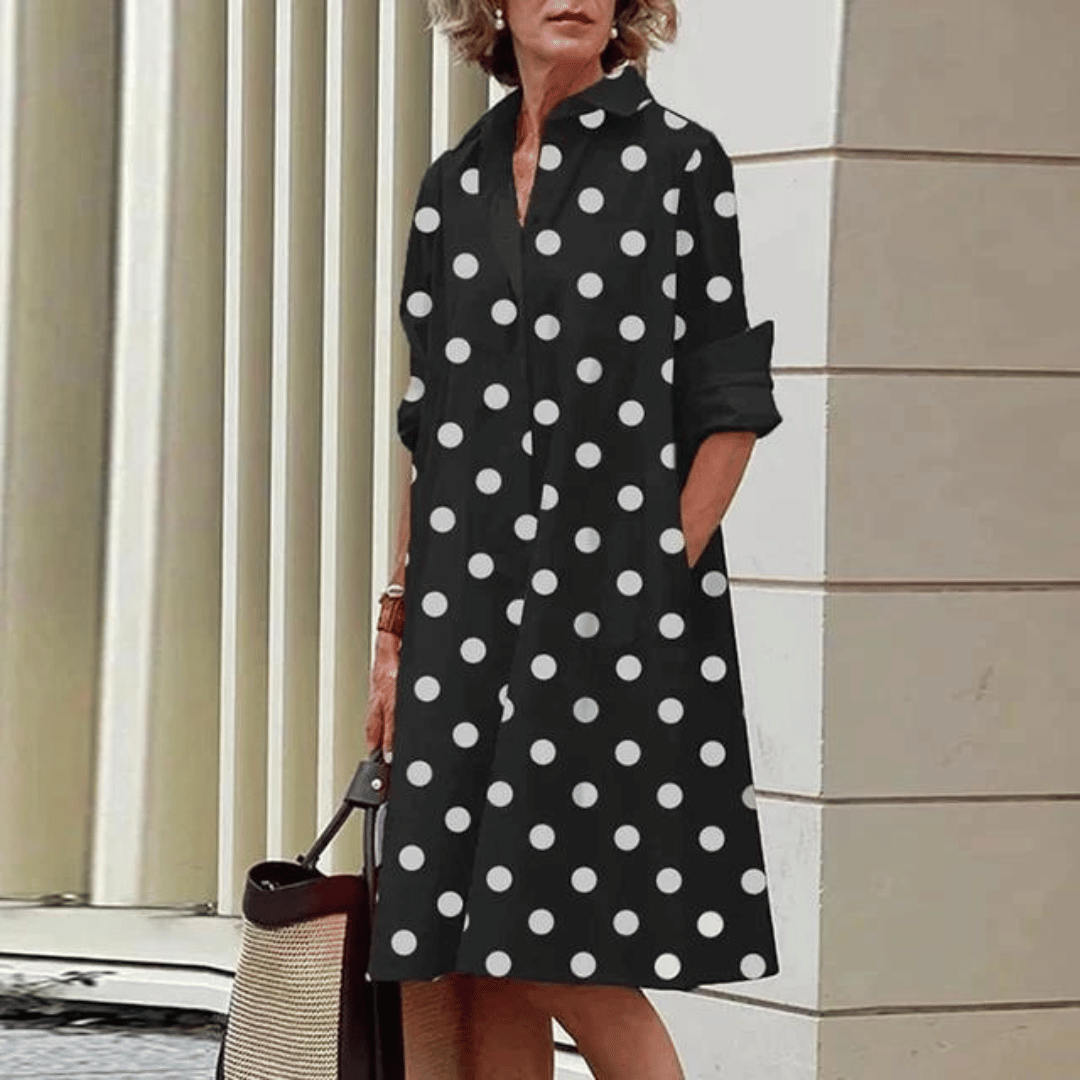 Andrea Simple and Stylish Summer Dress for Women Elegant Evening Look