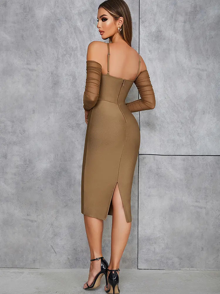 Sexy Off-Shoulder Backless Dress
