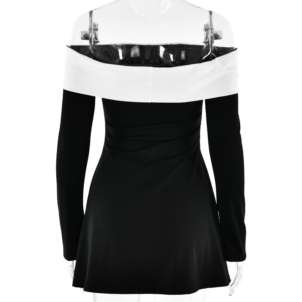 Bowen Mini Dress Black