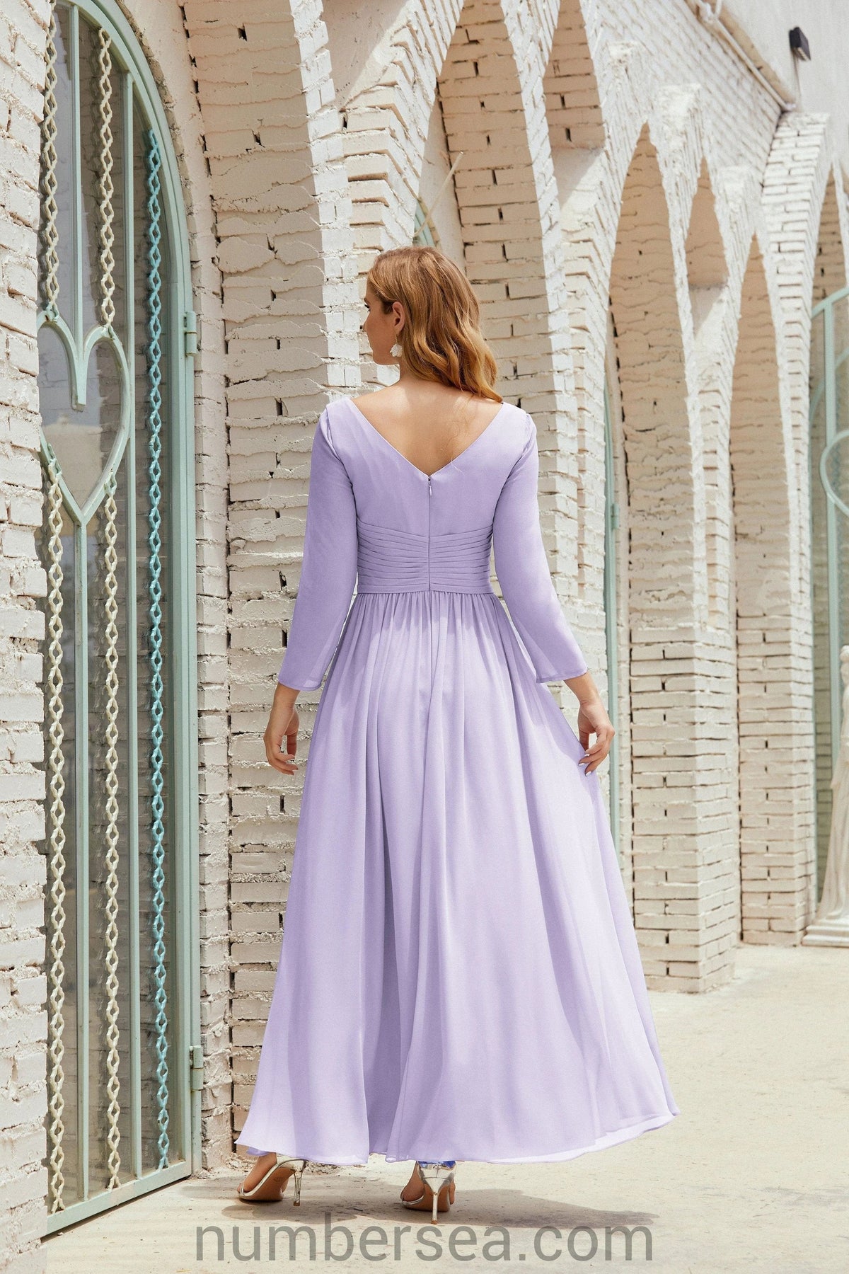 ZapDress Bridesmaid Dress Chiffon Formal Party Dress Evening Dress 28016 (ZD16992)