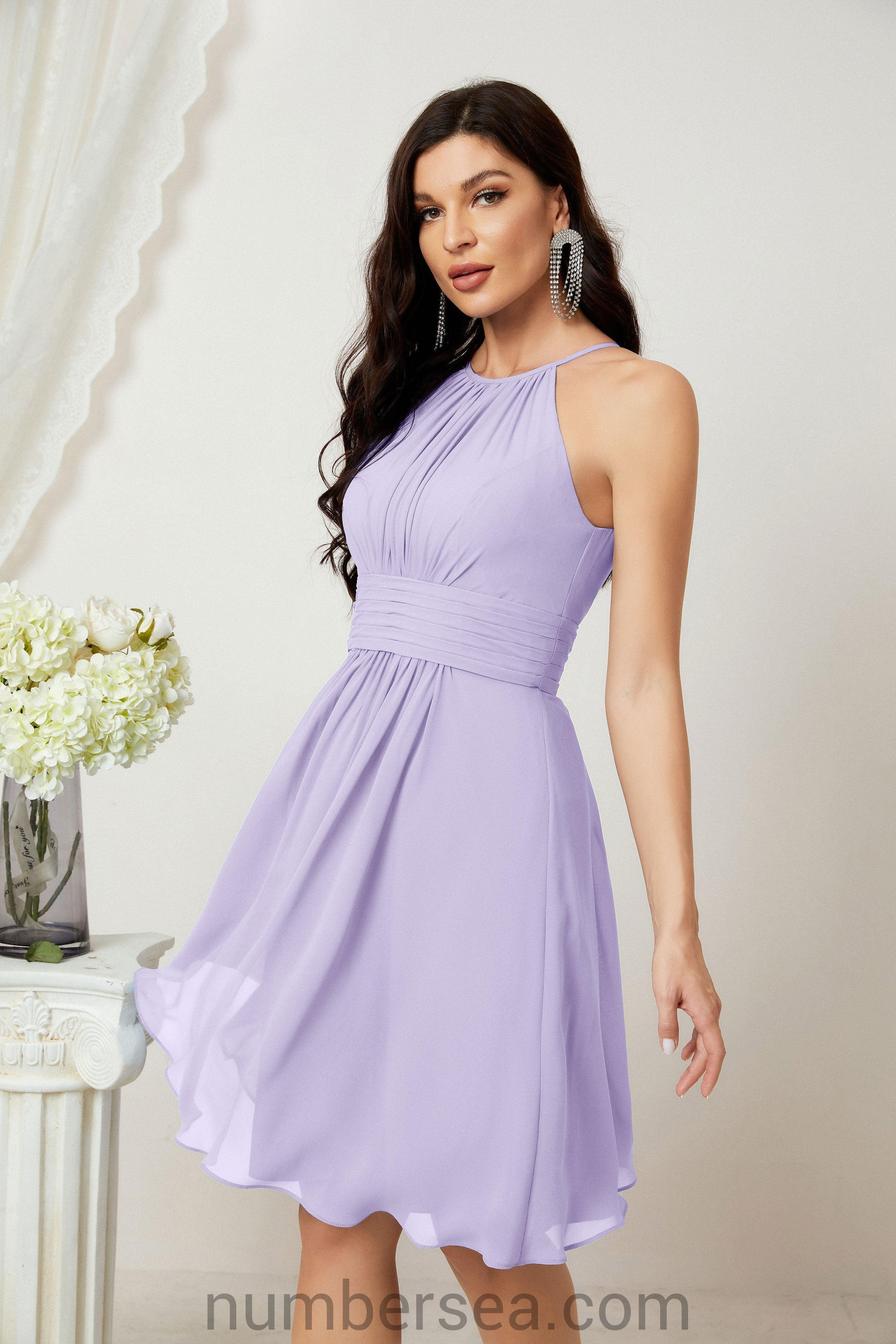 Halter Homecoming Dresses Formal Evening Party Cocktail Dress 28011 Clearance sale (ZD16954)